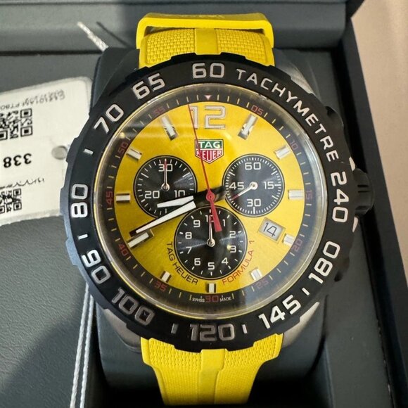 Authentic TAG Heuer Formula 1 Chronograph Quartz Mens Watch CAZ101AM.FT8054 - Picture 1 of 8